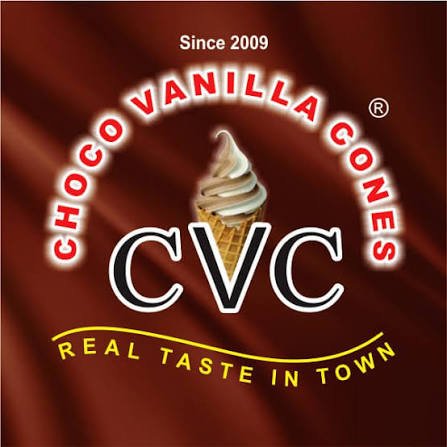 CVC Choco Vanilla Cones logo
